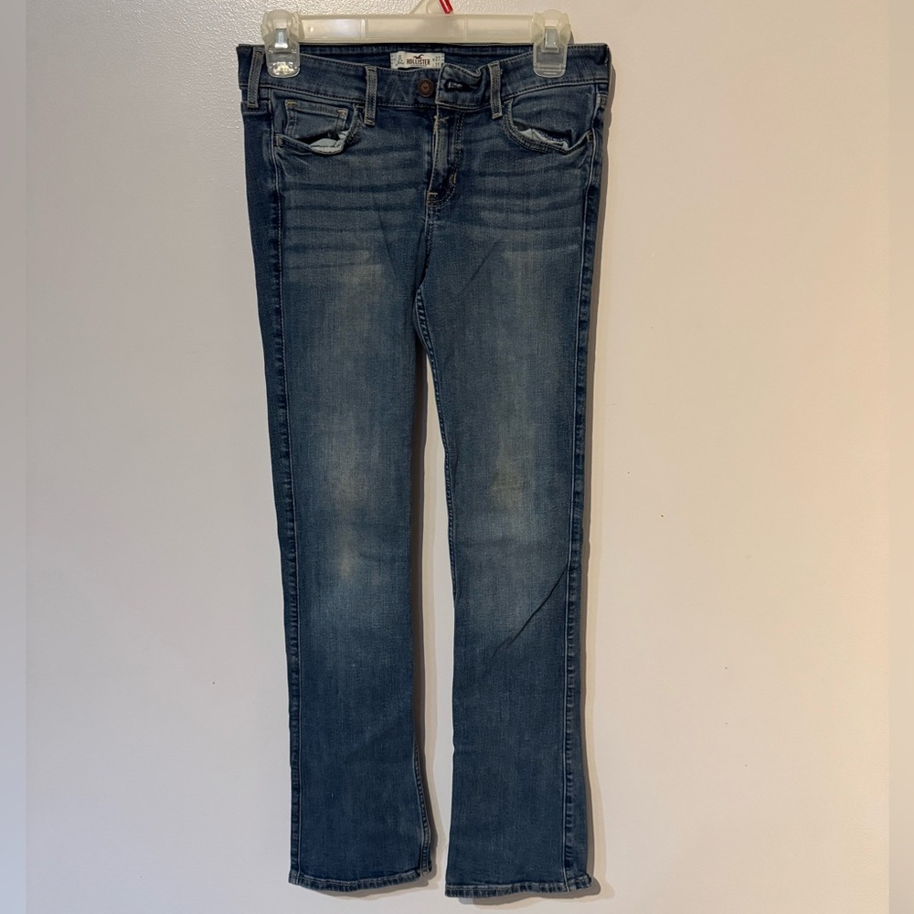 Hollister Women's Straight Leg Blue Jeans